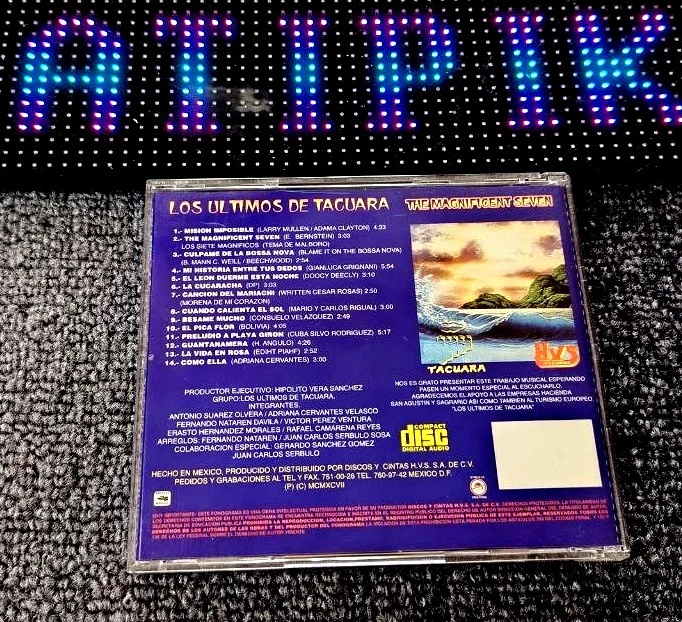 🌊 Cd Los Ultimos De Tacuara - Magnificent Seven Import Mexicaans Zeldzaam 🎺 – photo 2